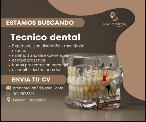 Técnico Dental - ProDental Lab 3D