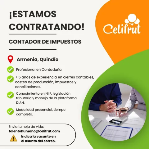 Cont. de impuestos - Celifrut