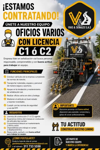 Oficios varios - Vías y Señales