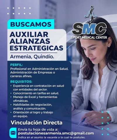 Aux. alianzas estratégicas - SMC
