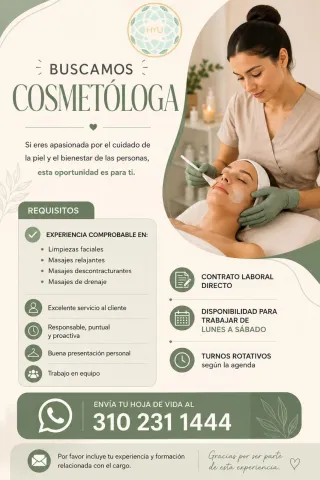 Cosmetóloga