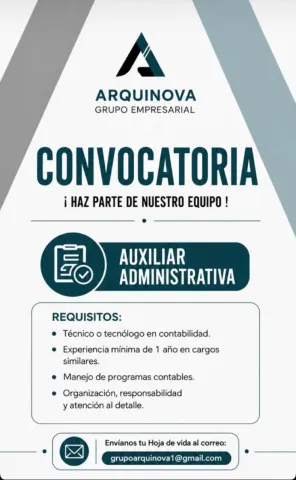 Aux. Administrativa - Arquinova