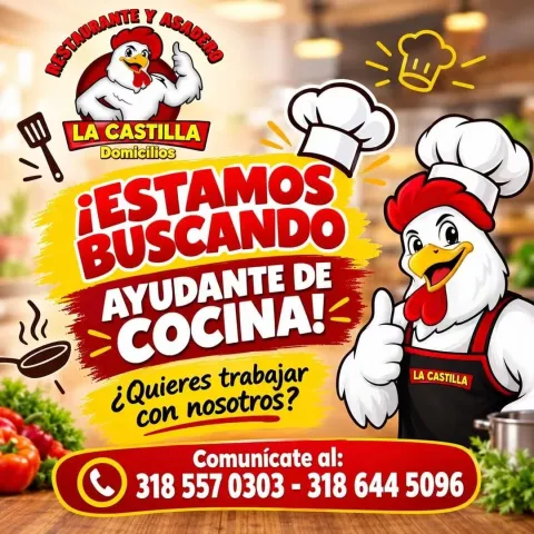 Ayudante de Cocina - La Castilla