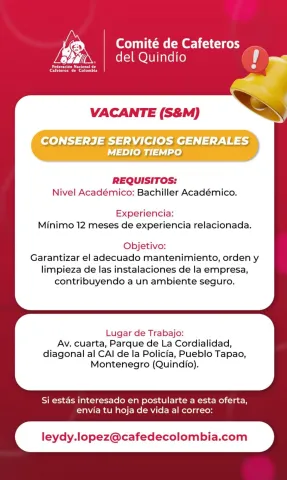 Conserje - Comité Cafeteros