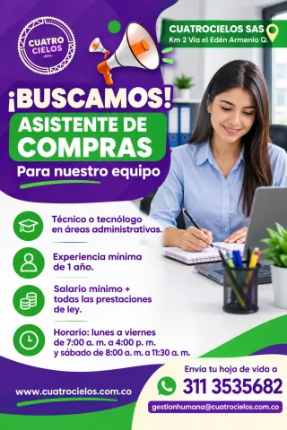Asistente de Compras - Cuatrocielos