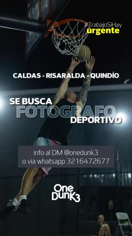 Fotógrafo Deportivo - One Dunk3
