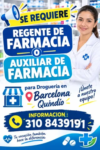 Regente o Aux. de Farmacia - Barcelona