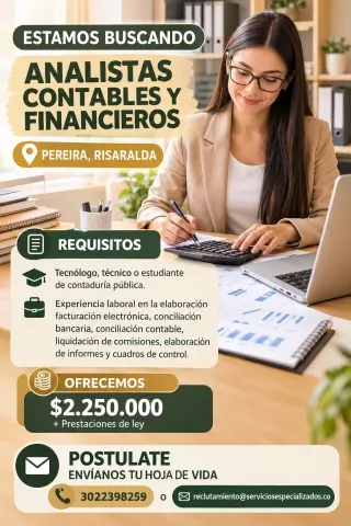 Analistas Contables y Financieros - Servicios Especializados