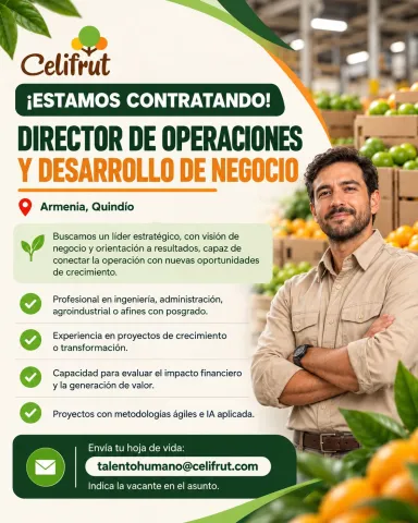 Dir. Operaciones y Des. Negocio - Celifrut