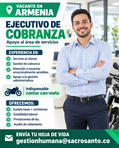 Ejecutivo de Cobranza - Sacrosanto