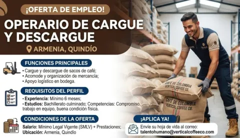 Op. de cargue y descargue - Vertical Coffee