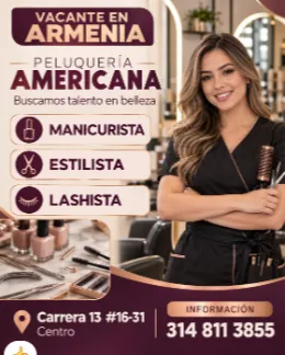 Vacante Manicurista - Peluquería Americana